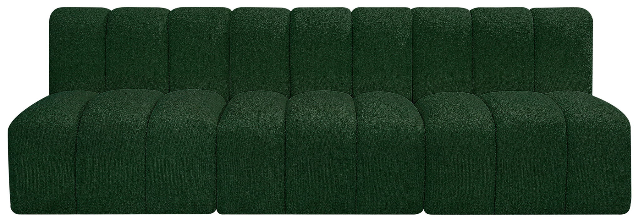 Arc - Boucle Fabric 3 Seats Modular Sofa - Simple Home Plus