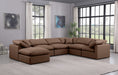 Indulge - Faux Leather 7 Piece Modular Sectional - Simple Home Plus
