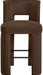 Zuno - Velvet Performance Fabric Upholstered Bar Stool (Set of 2) - Simple Home Plus