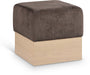 Havre - Ottoman / Stool With Natural Base - Simple Home Plus
