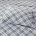 Cozy Flannel - California King Sheet Set - Blue Plaid - Simple Home Plus
