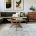 Blaze - Triangle Coffee Table - Light Brown - Simple Home Plus
