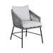 Ditas - Outdoor Patio Dining Chair - Black / Gray - Simple Home Plus