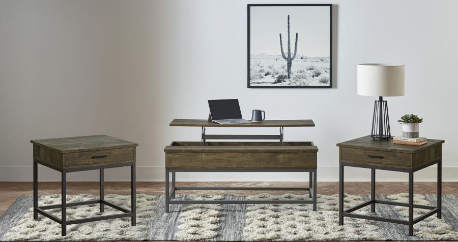 Byers - Lift Top Coffee And End Table Set - Simple Home Plus