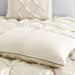 Laurel - 7 Piece Tufted Comforter Set - Ivory - Simple Home Plus