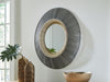 Dallmen - Black / Gold Finish - Accent Mirror - Simple Home Plus