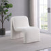 Drayton - Upholstered Curved Armless Accent Chair - Simple Home Plus