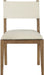 Avon - Linen Textured Performance Fabric Dining Side Chair (Set of 2) - Simple Home Plus