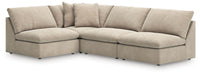 Whitehaven - 4-Piece Sectional - Oatmeal - Simple Home Plus