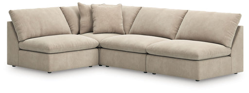 Whitehaven - 4-Piece Sectional - Oatmeal - Simple Home Plus