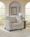 Willarae - 2 Pc. - Chair And A Half, Ottoman - Taupe - Simple Home Plus