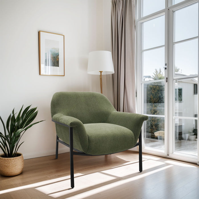 Sabrina - Accent Chair - Green - Simple Home Plus