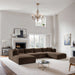 Shaggy - 6 Piece Modular Sectional With 2 Ottomans - Simple Home Plus