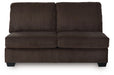 Kimlee - Armless Loveseat - Chocolate - Simple Home Plus