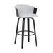 Diana - Swivel Wood Stool - Simple Home Plus