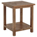 Payne - Wood End Table with Shelf - Simple Home Plus