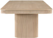 Mohari - Solid Wood And Oak Veneer 112" / 160" Dining Table - Simple Home Plus