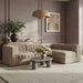 Rummi - Velvet Performance Fabric Upholstered 4 Piece Modular Sectional - Simple Home Plus