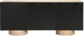 Bubble - Rubberwood with Oak Veneer Sideboard / Buffet - Simple Home Plus