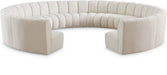 Infinity - 11 Piece Boucle Modular Sectional - Simple Home Plus