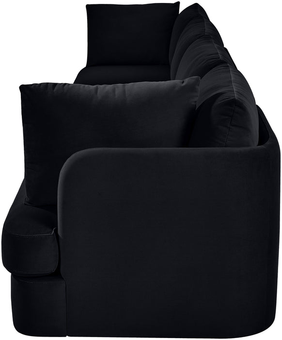Hammond - Velvet Performance Fabric Upholstered 4 Piece Sofa - Simple Home Plus