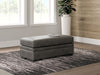 Lofton-Pike - Shadow - Oversized Accent Ottoman - Simple Home Plus