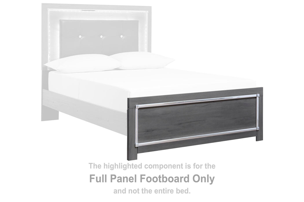 Lodanna - Full Panel Footboard - Gray - Simple Home Plus