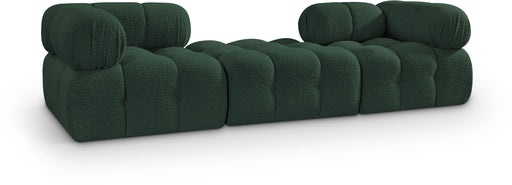 Ames - 3 Piece Boucle Modular Sofa With 1 Backless Seat - Simple Home Plus