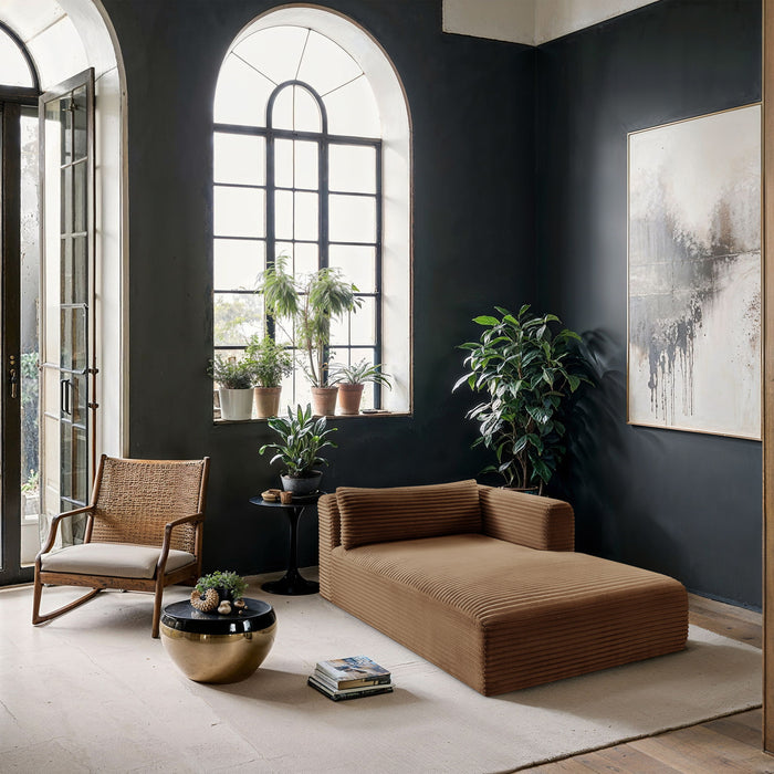 Shaggy - Fabric Chaise - Simple Home Plus