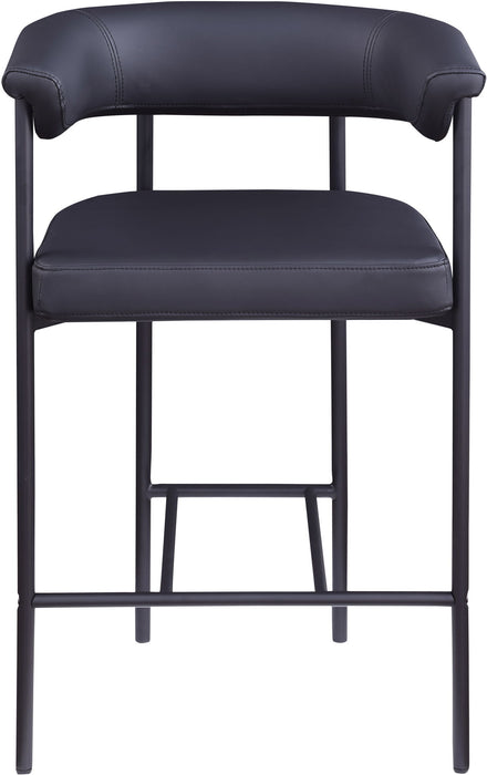 Malin - Faux Leather Counter Stool (Set of 2) - Simple Home Plus