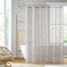Anna - Sheer 72x84" Shower Curtain - Gray - Simple Home Plus