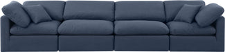 Indulge - Linen 4 Seat Modular Sofa - Simple Home Plus