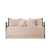 Tuscany - Twin 6 Piece Reversible Scalloped Edge Daybed Cover Set - Blush - Simple Home Plus