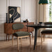 Riccio - Fabric Dining Side Chair (Set of 2) - Natural Frame - Simple Home Plus