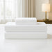 Plain Weave - King Essential Microfiber Sheet Set - Bright White - Simple Home Plus