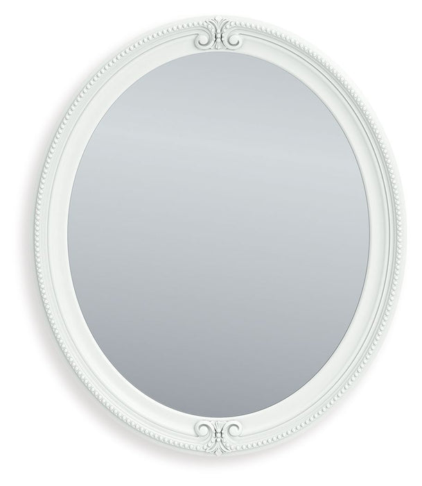 Kozlani - Bedroom Mirror - White - Simple Home Plus