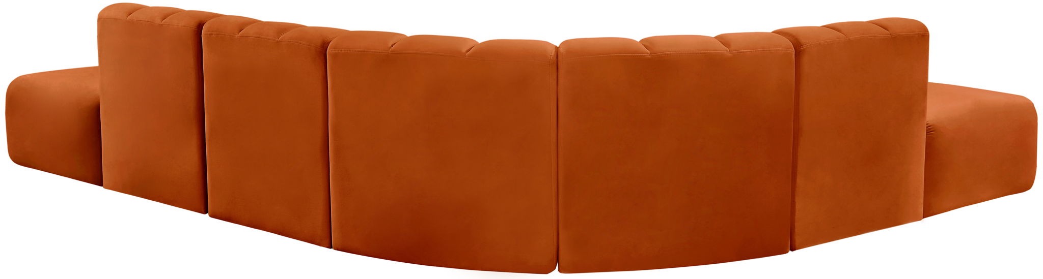 Arc - Velvet 7 Piece Corner Modular Sofa - Simple Home Plus