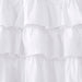 Anna - Oversized Ruffle Valance - White - Simple Home Plus