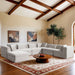 Stellar - 7 Piece Chenille Fabric Upholstered Modular Sectional - Simple Home Plus
