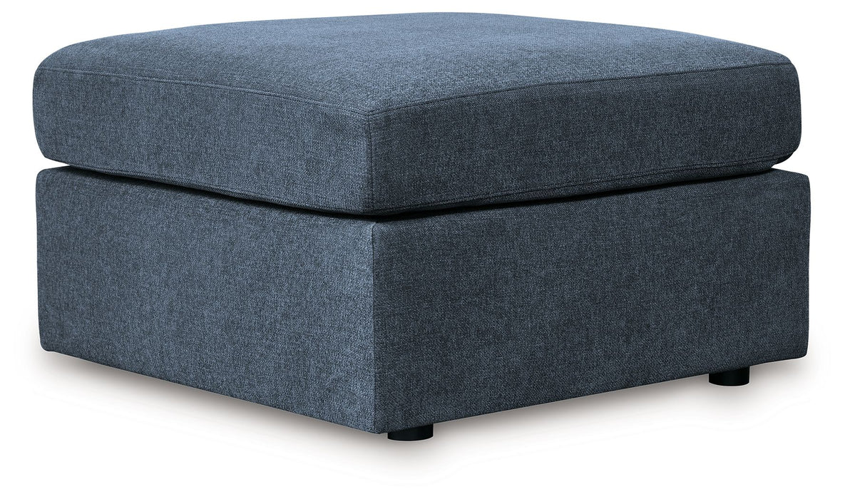 Modmax - Ink - Oversized Accent Ottoman - Fabric - Simple Home Plus