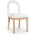 Conrad - Linen Dining Chair With Natural Legs - Simple Home Plus