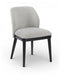 Valeo - Linen Textured Fabric Upholstered Dining Chair (Set of 2) - Painted Black Base - Simple Home Plus