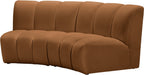 Infinity - 2 Piece Modular Sectional - Saddle - Simple Home Plus