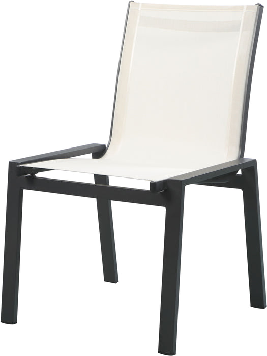 Nizuc - Outdoor Patio Dining Chair With Gray Frame (Set of 2) - Simple Home Plus