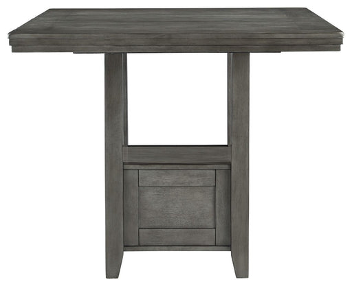 Hallanden - Gray - Rectangular Dining Room Counter Extension Table - Simple Home Plus