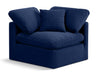 Indulge - Velvet Corner Chair - Simple Home Plus