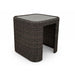 Mission Beach - Square End Table - Brown / Beige - Simple Home Plus