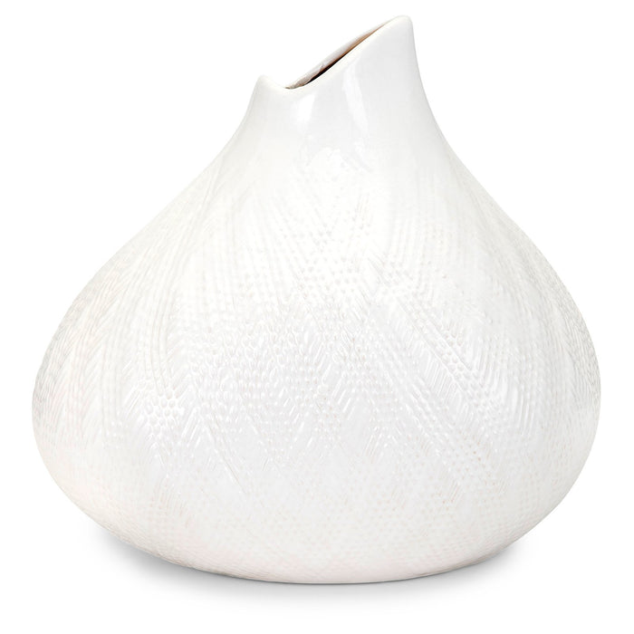 Isla White Vase