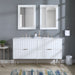 Modernist - Bathroom Vanity With Chrome Legs - Simple Home Plus