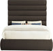 Adam - Boucle Fabric Bed With 70.5" Headboard - Simple Home Plus